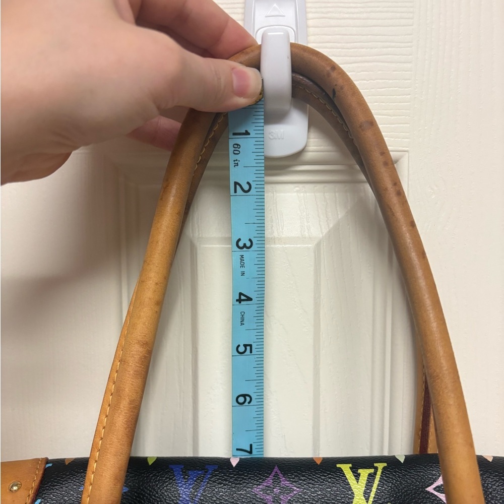 Louis Vuitton LV Murakami black multicolor Beverly handbag cute shoulder bag EUC - Picture 15 of 17